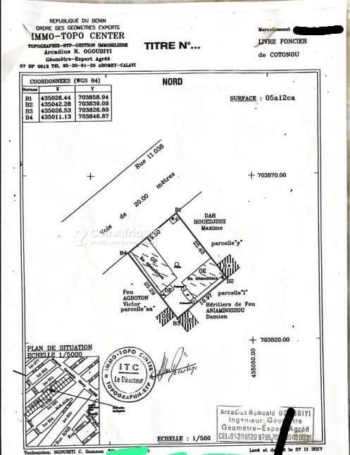 Terrains 512 m²