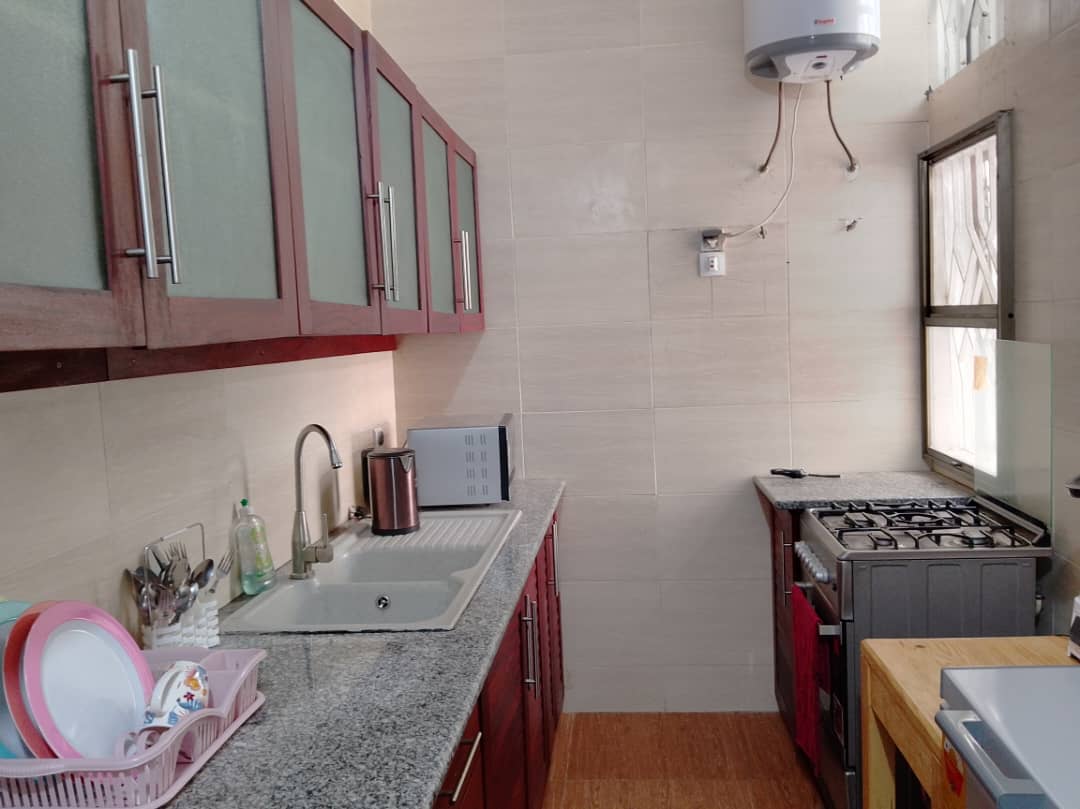 Appartement meublé de 2 chambres salon avec entrée personnelle à louer