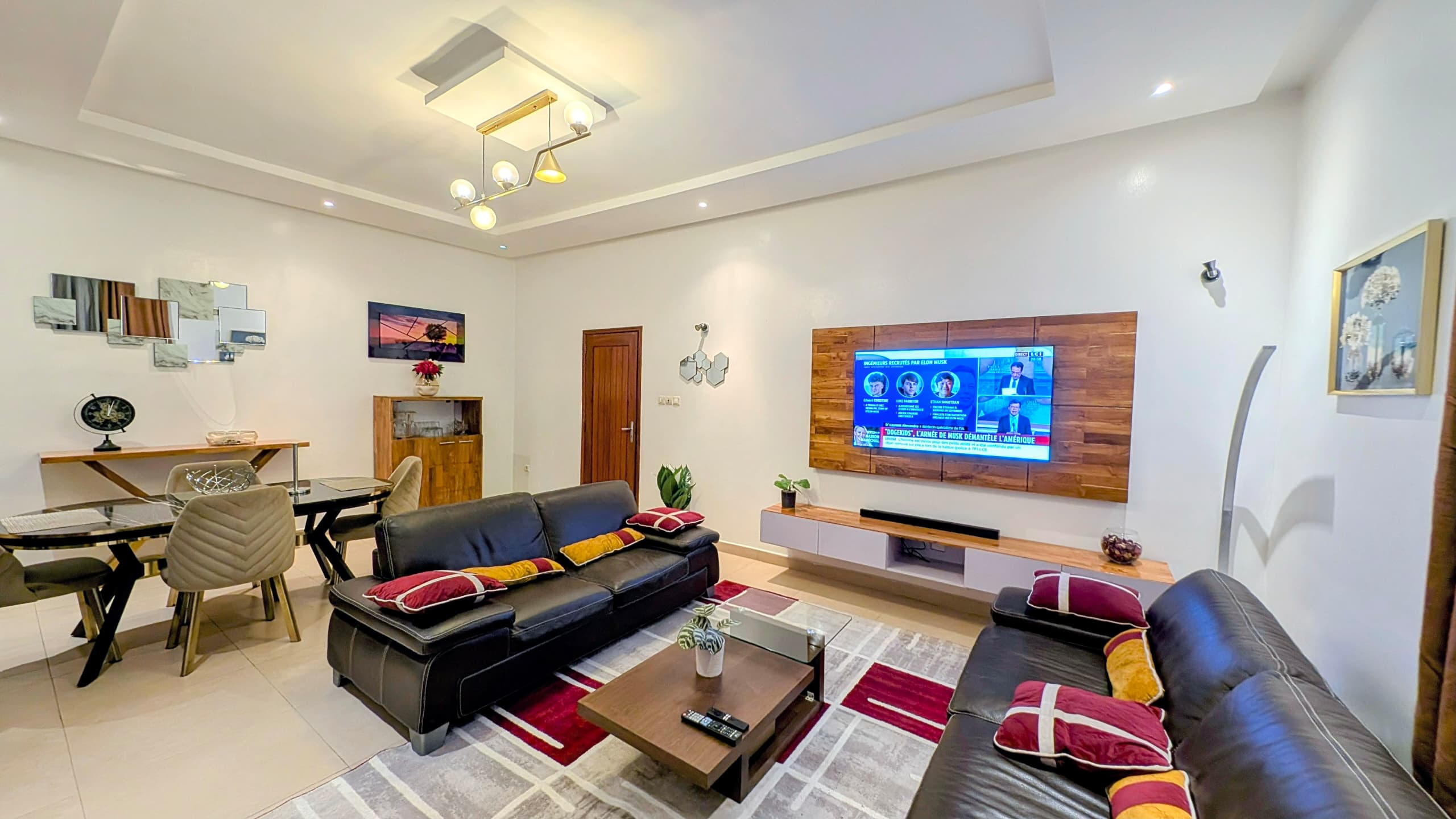 Appartement meublé T3 moderne à louer – confort et standing