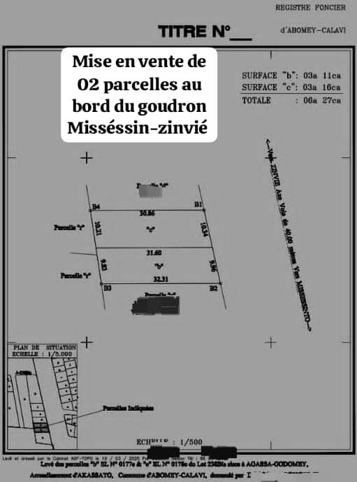 Opportunité Immobilière au Bord du Goudron
