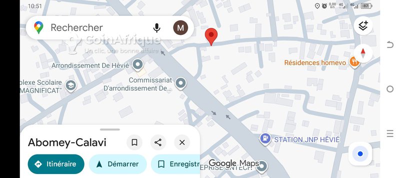 Parcelle 618 m²