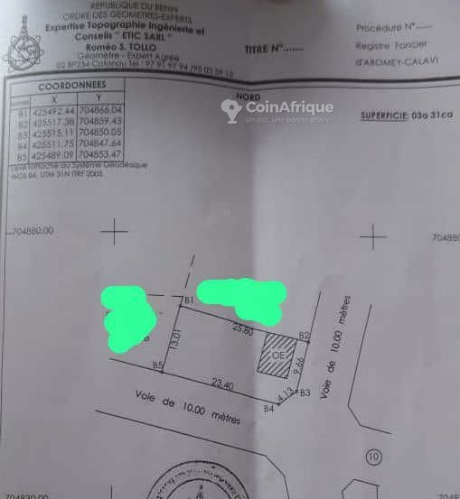 Terrain 331 m²