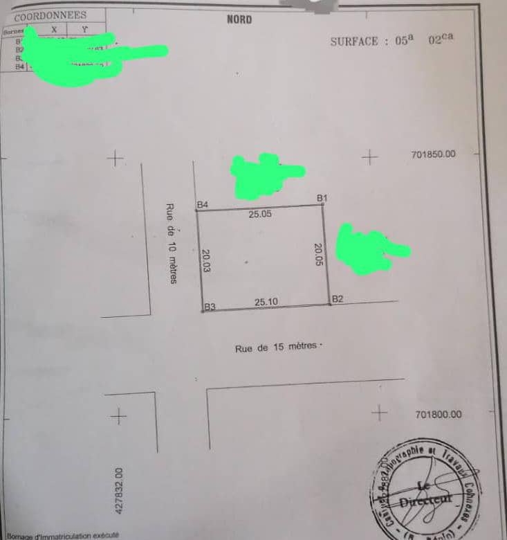 Parcelle à vendre