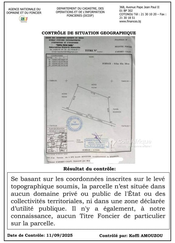 Parcelle 1 ha
